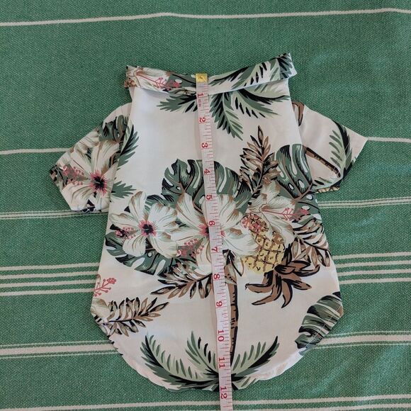 2/$10🐾 New Size Large Tropical Hawaiian Dog Shirt - Cat Shirt 🐾 - Picture 4 of 9